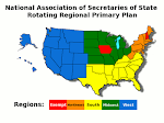 National Association of Secretaries of State Rotating Regional Primary Plan