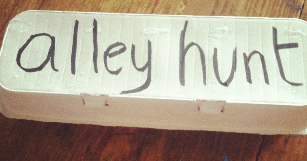 mamascout exploration lab alley hunt (or garden, park, house hunt)