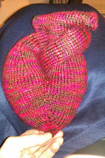 Knit anatomical heart