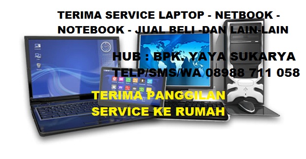 tukang service laptop netbook notebook jual beli di bogor