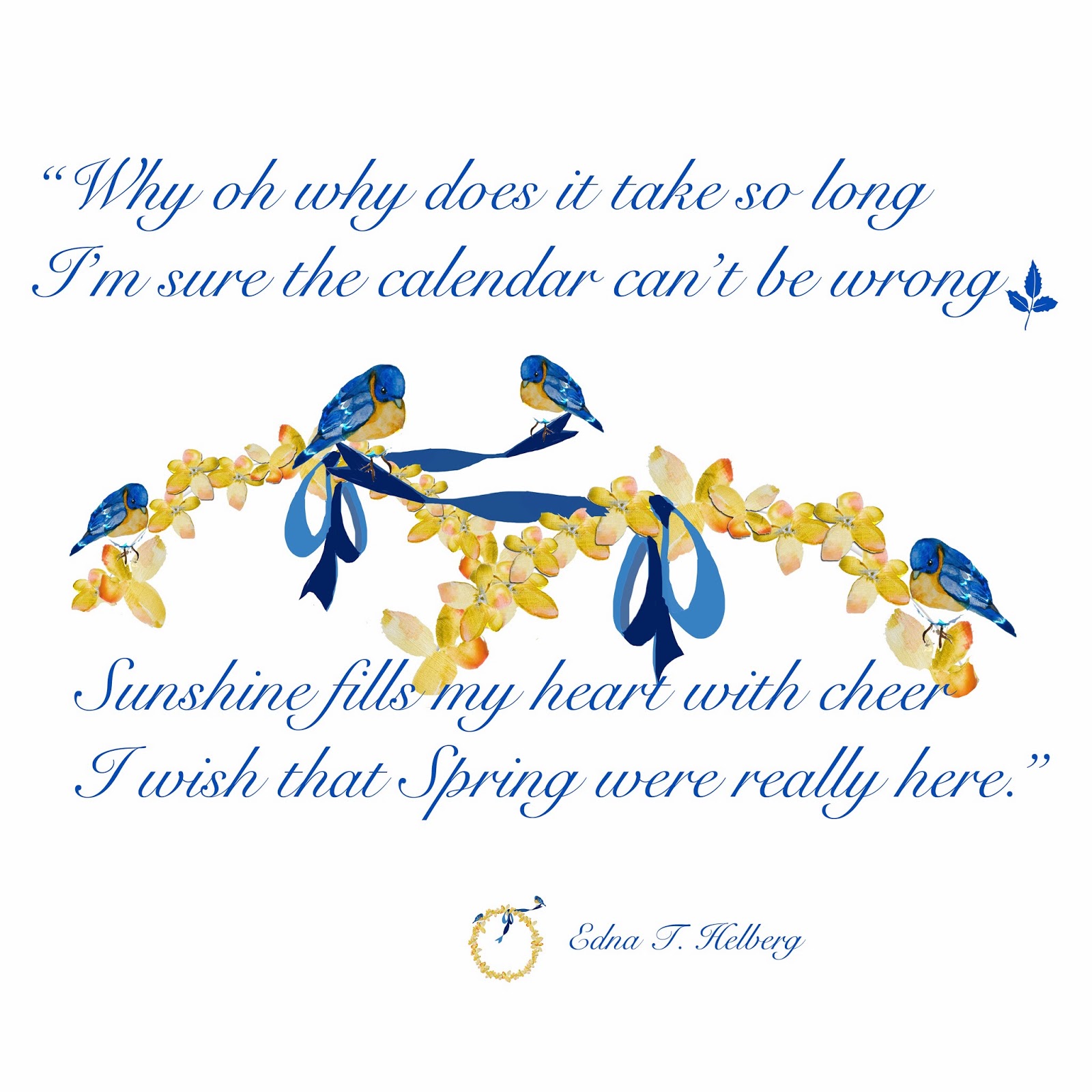 A SCRAPBOOK OF INSPIRATION: The Bluebird of Happiness