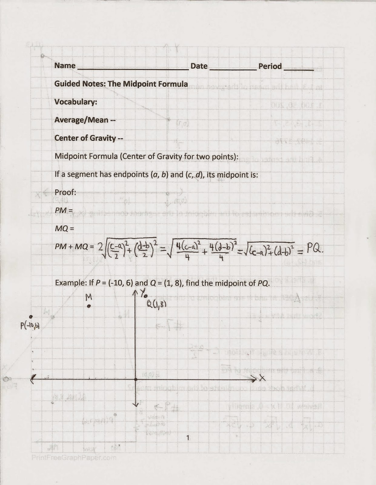 Printables Activity Worksheet Distance And Midpoint Exploration Answers geometry common core style january 2015 the main theorem named for a mathematician really deserves its own lesson but due to time constraints i had combine it with distance formula way