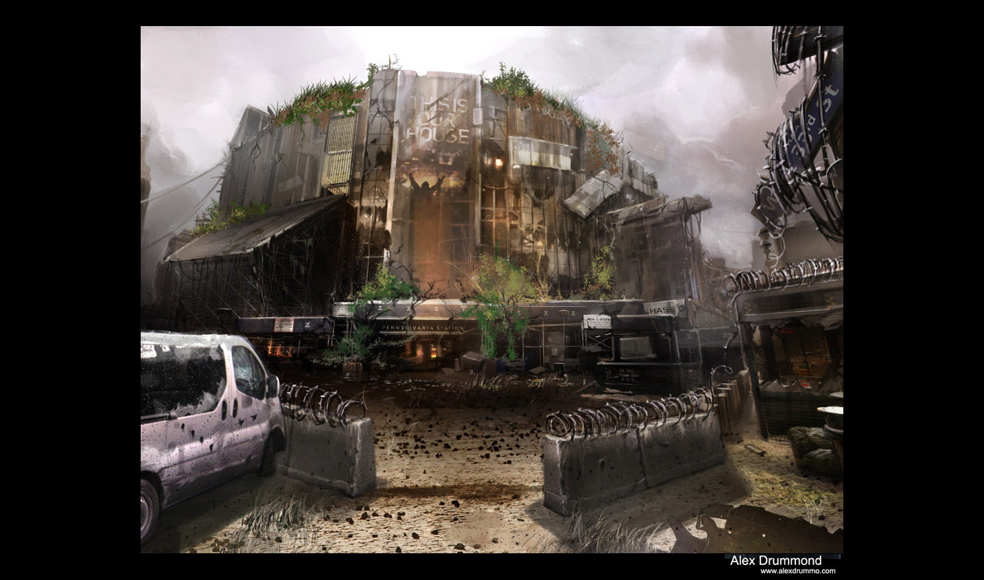 Collected works and blog of concept artist Alex Drummond