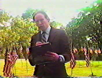 Michael Hammerschlag doing TV commentary