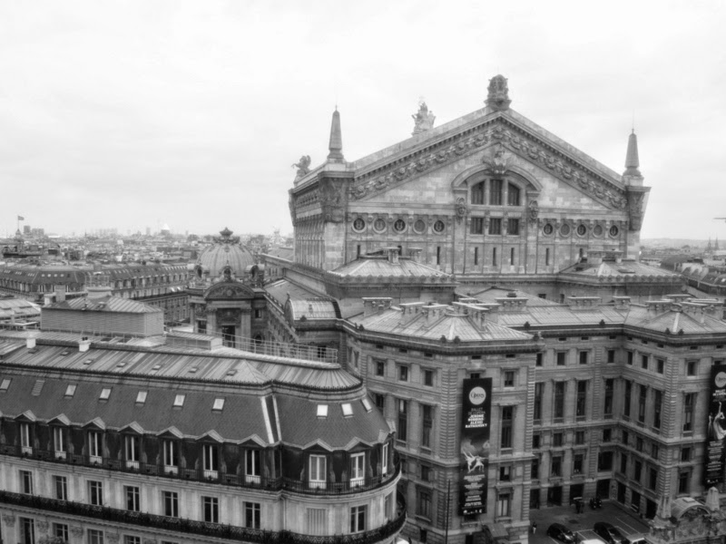 Vue panoramique de Paris - Galeries Lafayette Haussmann