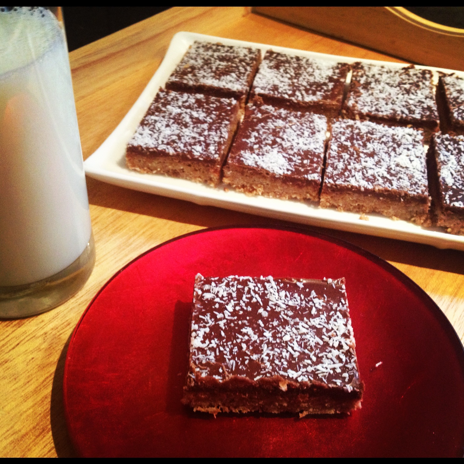 Sweet Inspirations By Sarah Chocolate Fudge & Coconut Slice