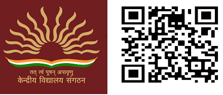 KVS LOGO & QR CODE OF LIBRARY BLOG