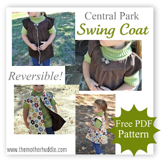 what i made today: Reversible Swing Coat - Free pattern and Tutorial