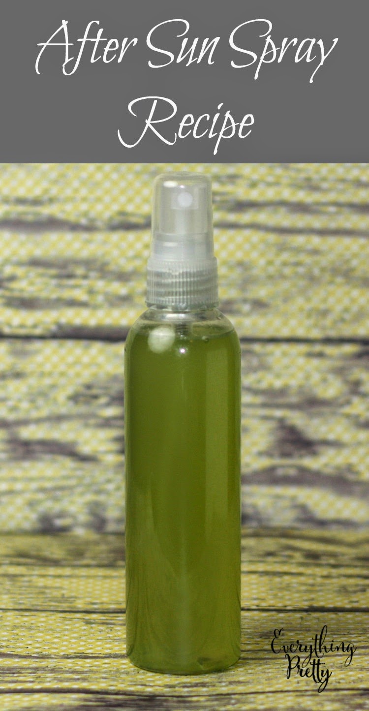 DIY After Sun Spray Recipe ShareMemories Everything Pretty