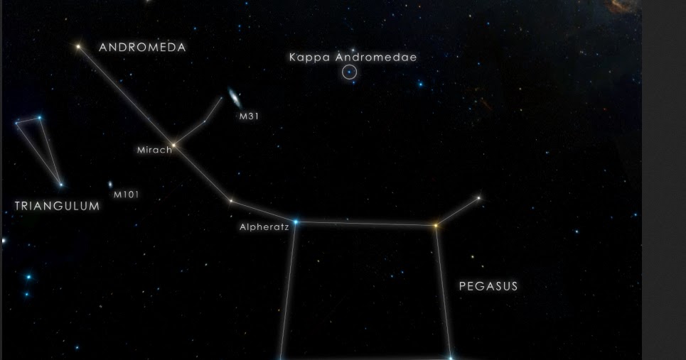 Observatório Astronomico Virtual Alfa Centauro Estrela (κ And) Kappa Andromedae