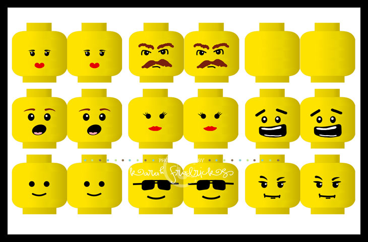 lego minifigure head template play on info