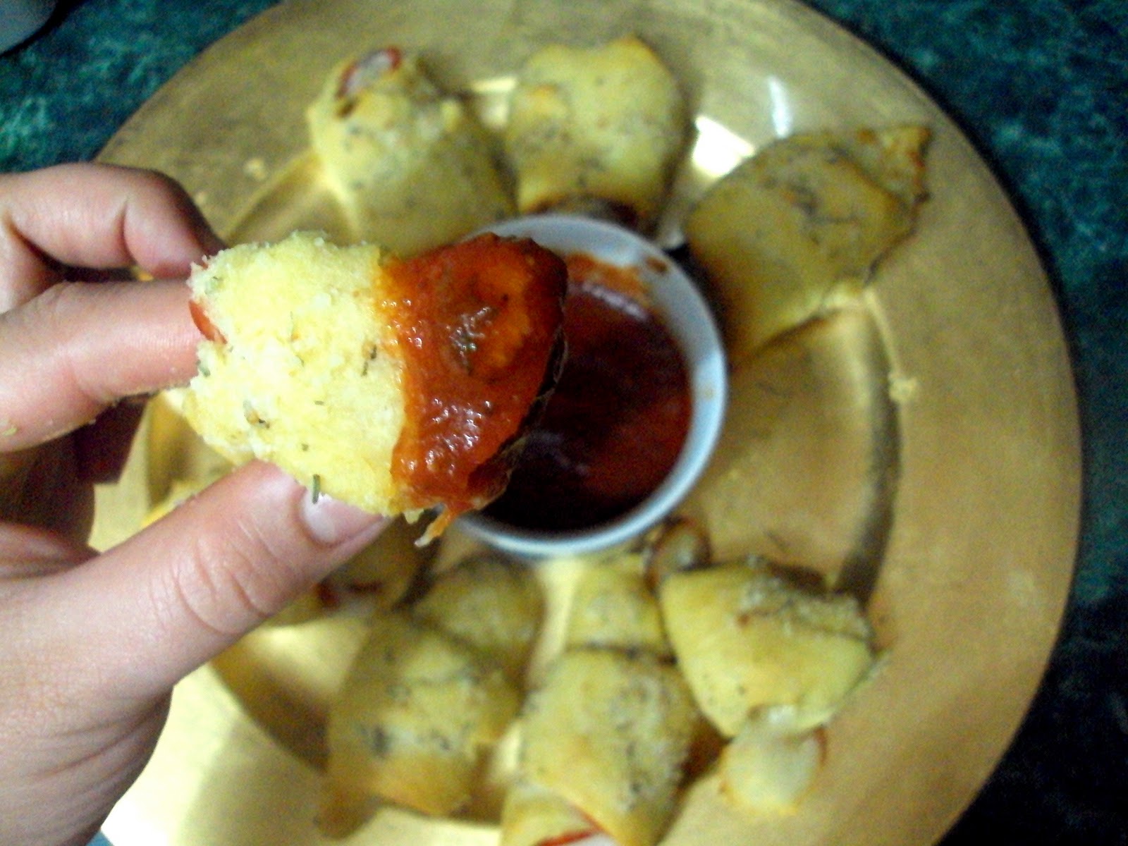 The Gab Housewife Chronicles Mozzarella & Pepperoni Rolls
