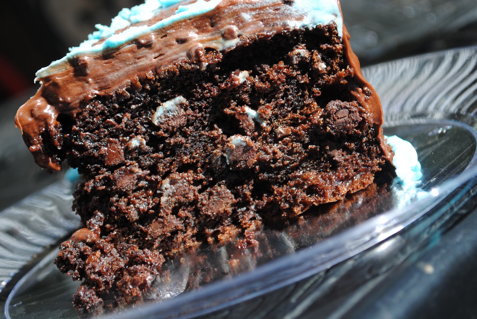 Calico and Cupcakes Double Chocolate, Sour Cream Cake