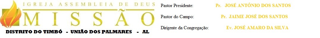 ASSEMBLÉIA DE DEUS DO TIMBÓ