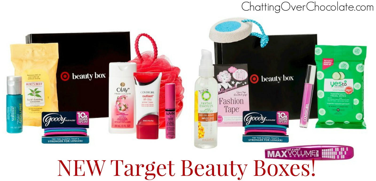 Chatting Over Chocolate NEW Target Beauty Boxes Available Now!