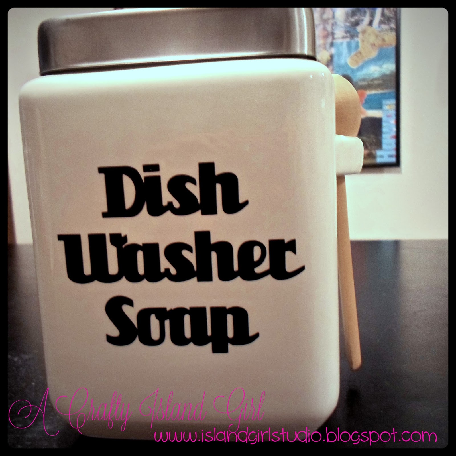 A Crafty Island Girl Green Clean Dishwasher Detergent DIY