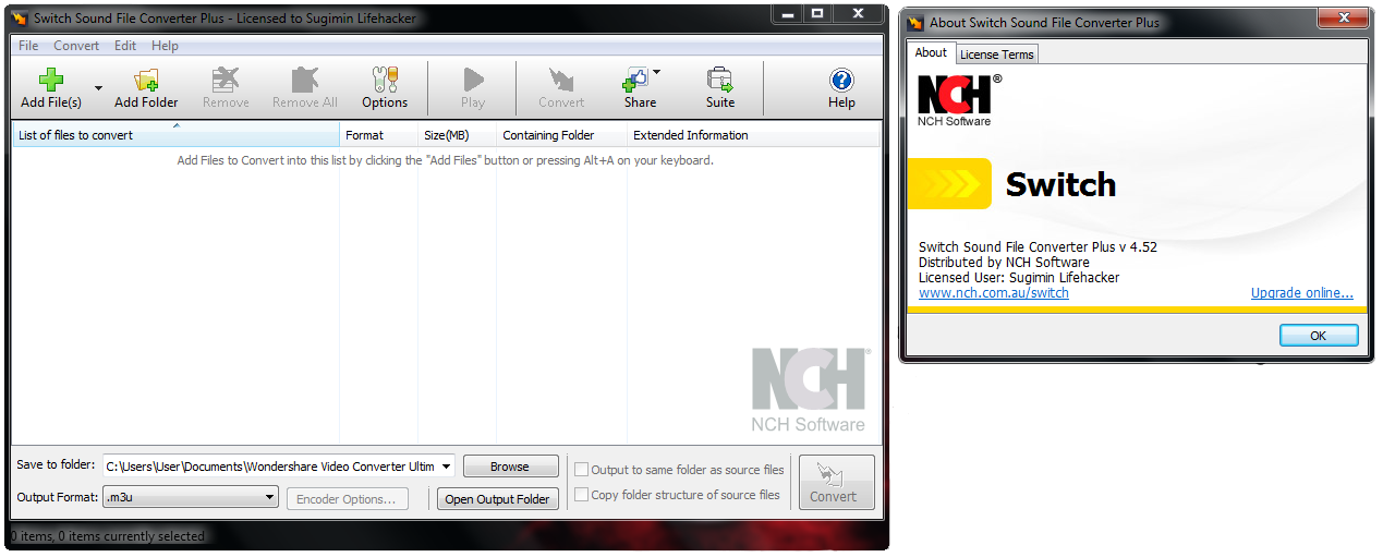 Nch Switch Sound Converter Keygen Download Pc