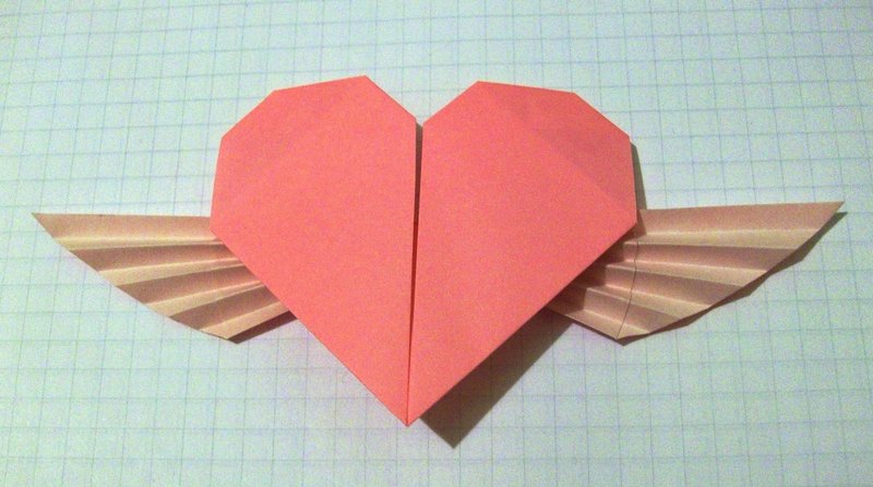 Origami Winged Heart