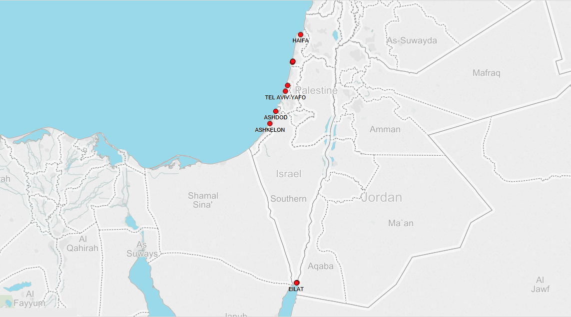 PORTS IN ISRAEL