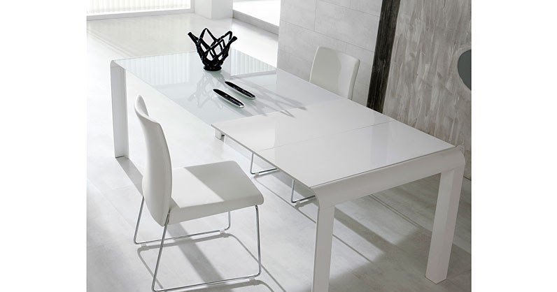 Mesas de comedor por La Decoradora Experta: Mesas de comedor en blanco
