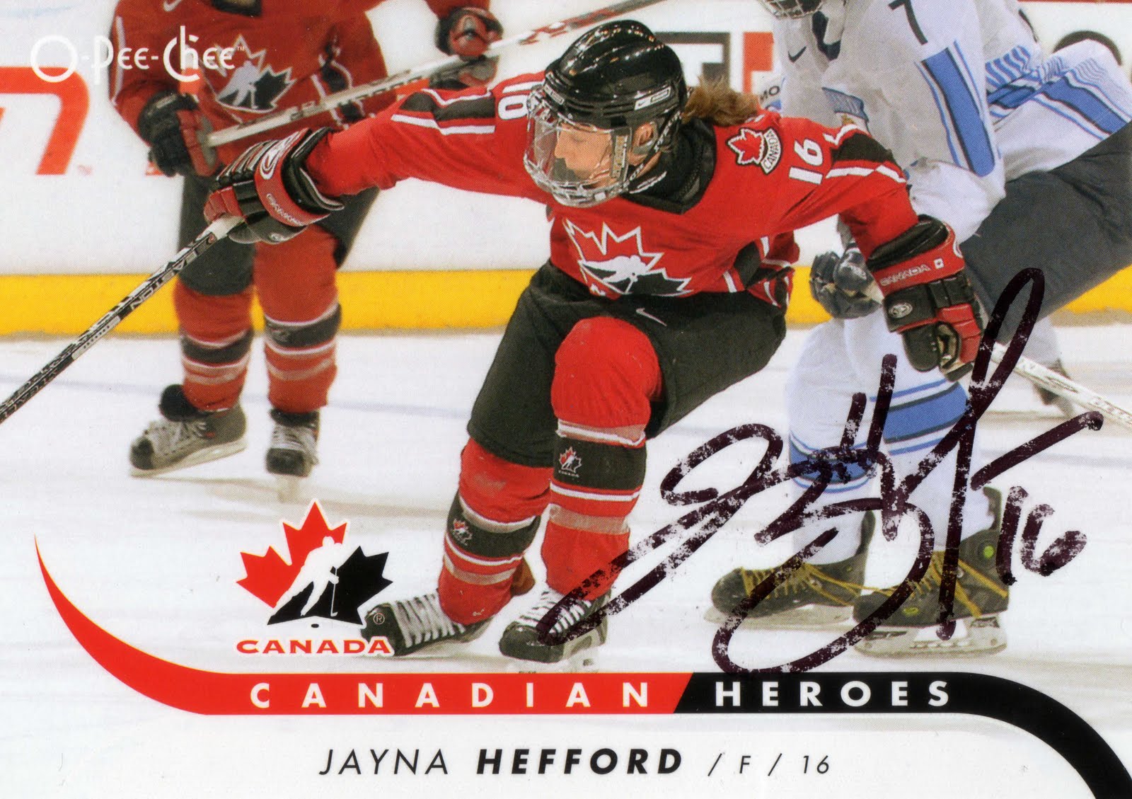 Michael's Hockey TTM Jayna Hefford