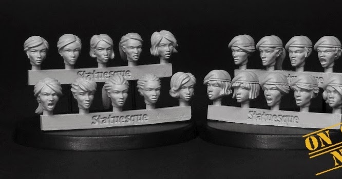Two new sets of heads are available from Statuesque Miniatures: Link: Statu...