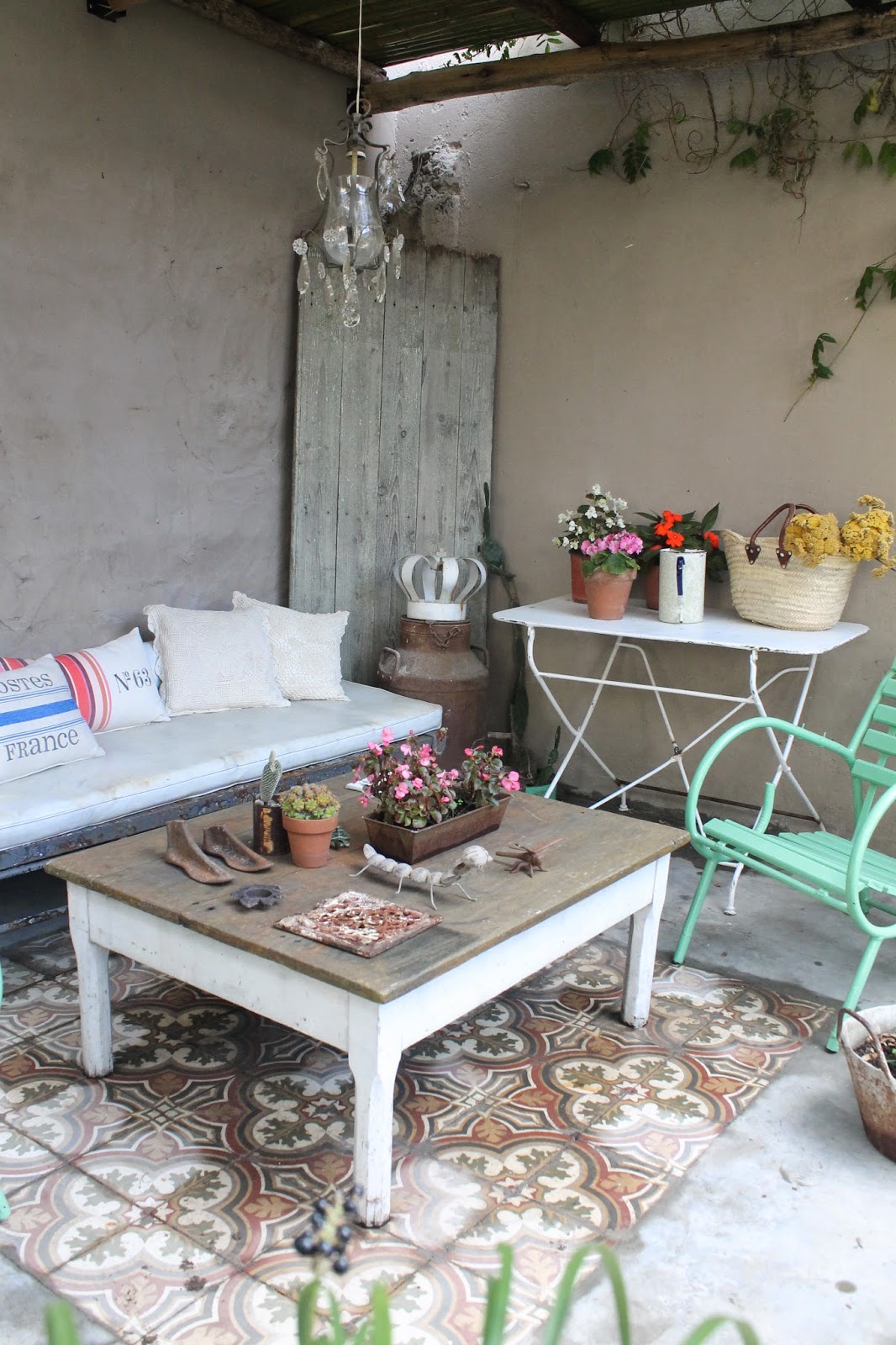 Pérgola + glicinas / Deco Marce