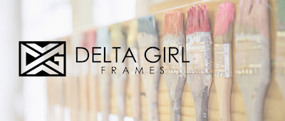 Delta Girl Distressed Frames