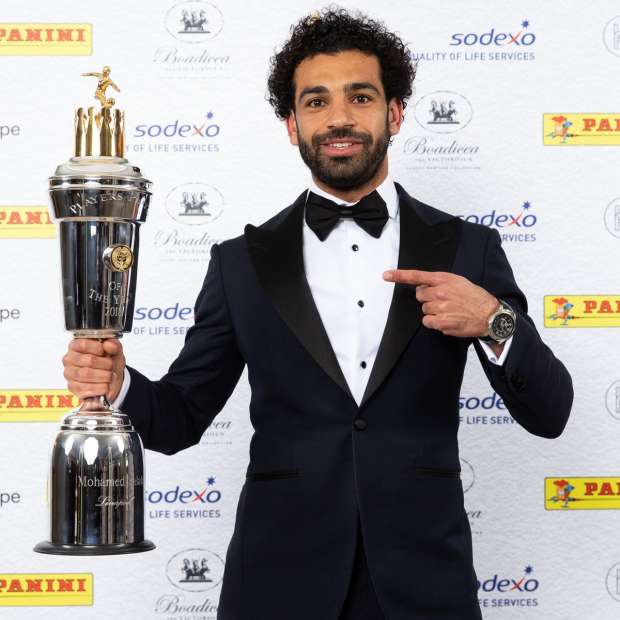 محمد صلاح أفضل لاعب في الدوري الإنجليزي