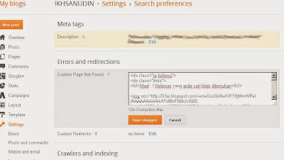 Custom page not found blogger Custom page not found blogger