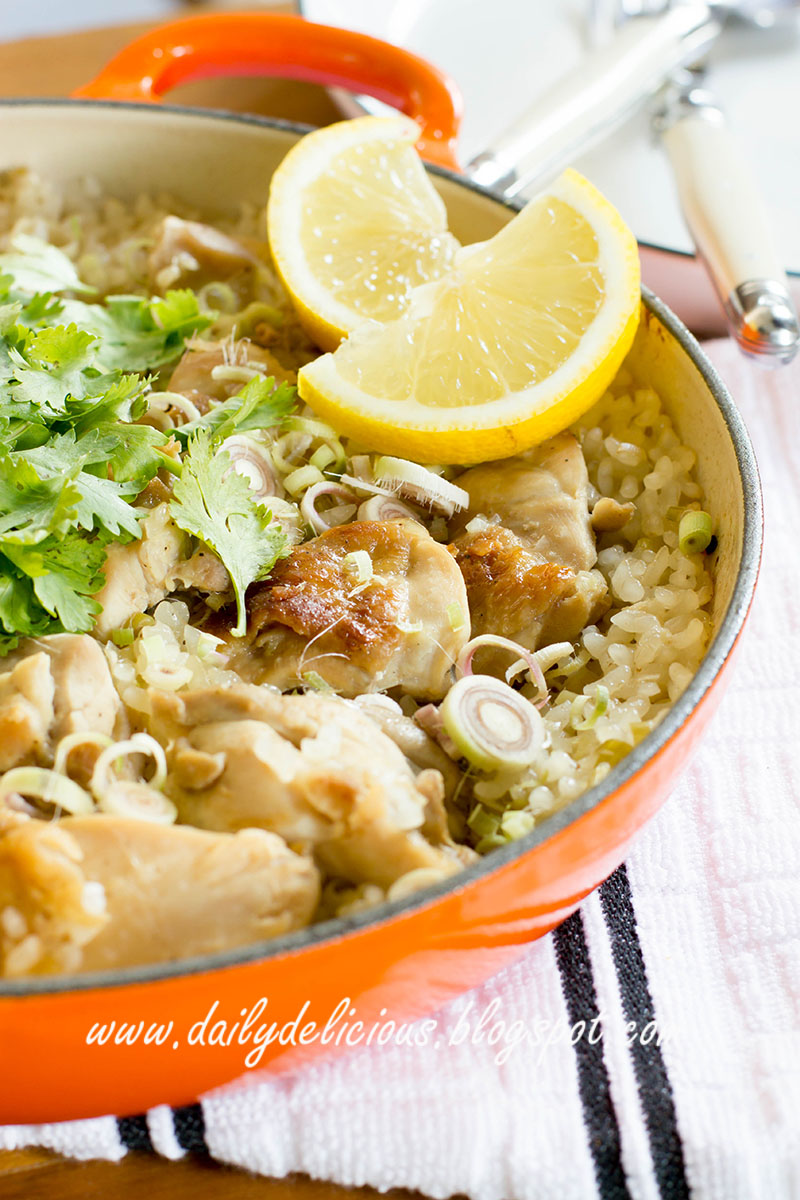 dailydelicious Lemongrass Chicken Rice