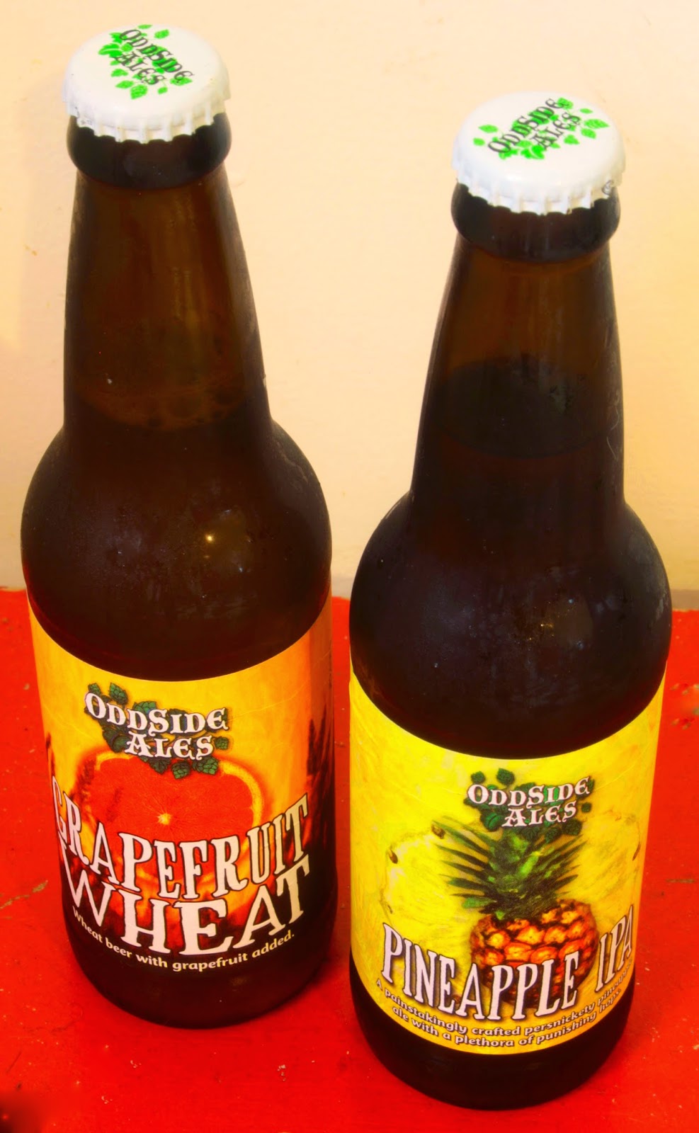 Odd Side Ale IPA and Grapefruit Wheat