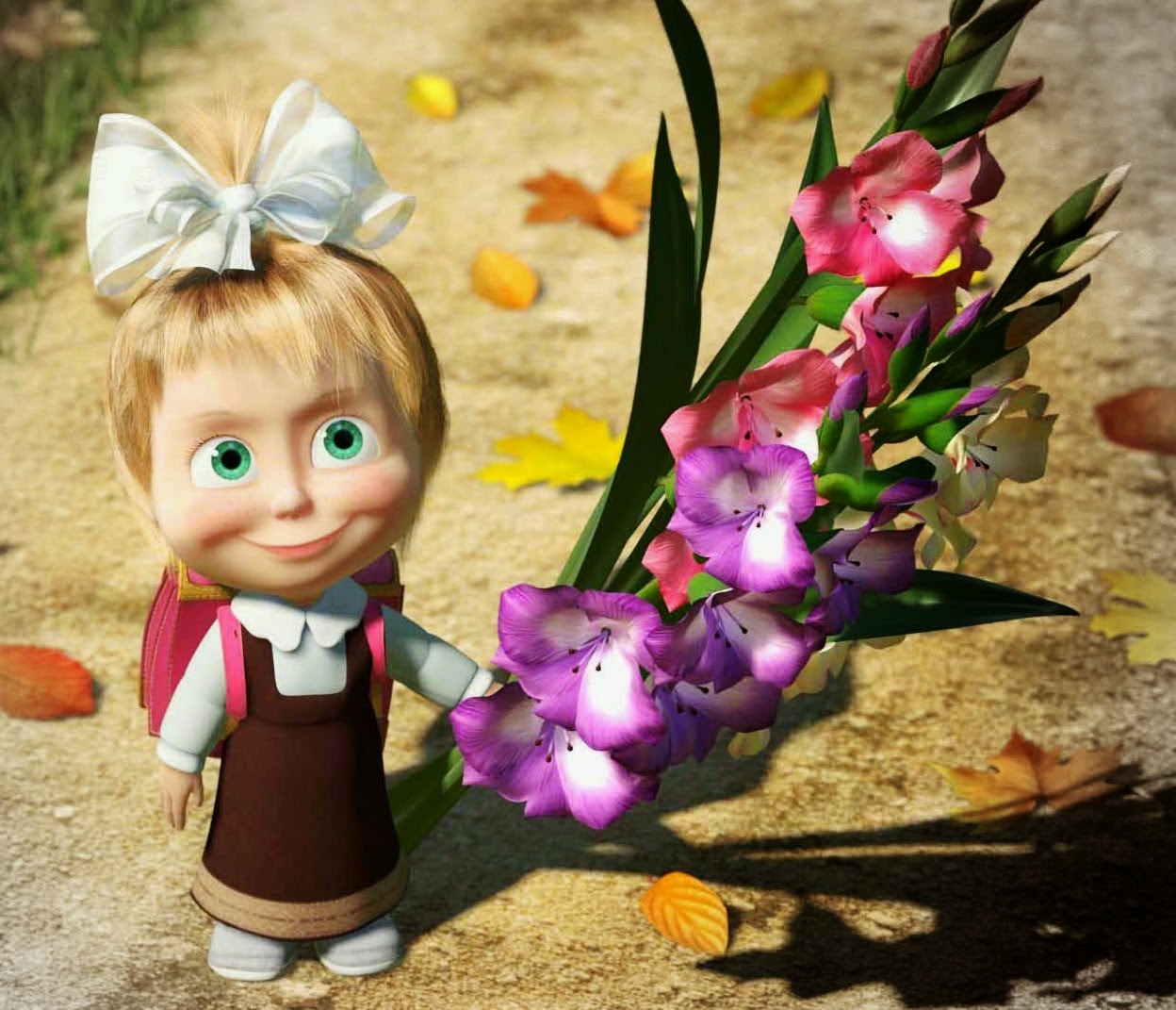 GAMBAR DP BBM MASHA BERGERAK Gambar Animasi Masha And The Bear