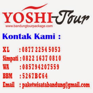 Paket wisata Bandung dan Rental Mobil Bandung