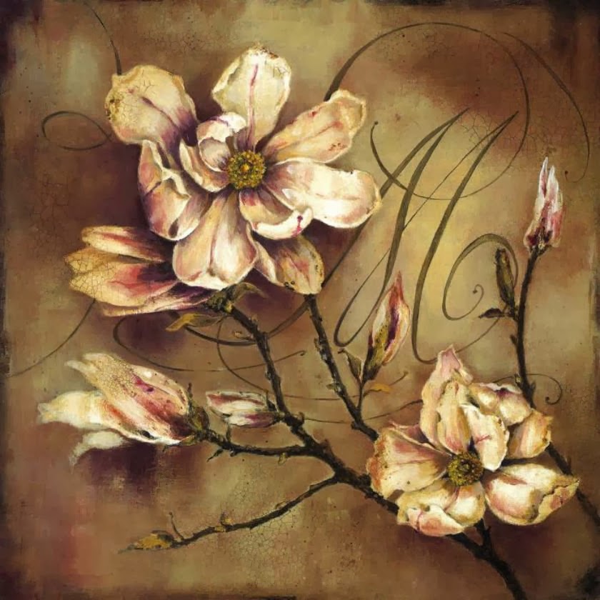 KathrynWhite British Painter Decorative Flowers Fine Art and You Painting Digital Art