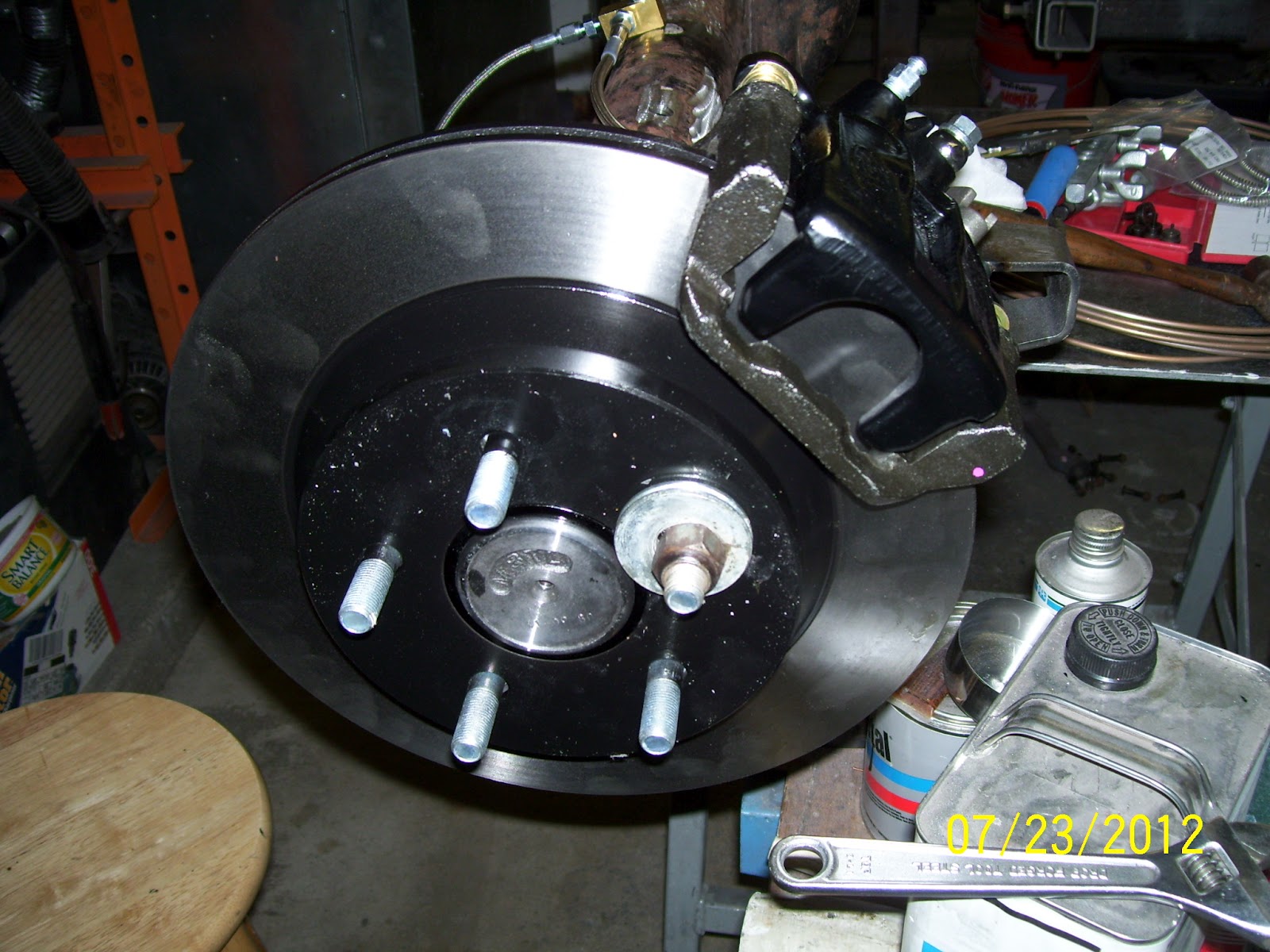 Night Mission Boss 302 Blog Rear Disc Brake Fitting, Brake Lines