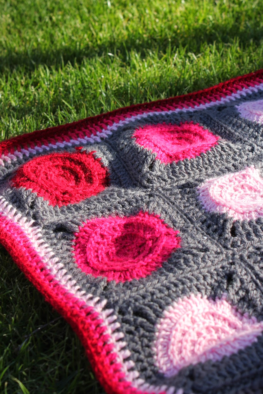 On A Crafty Adventure Crochet Circle Blanket