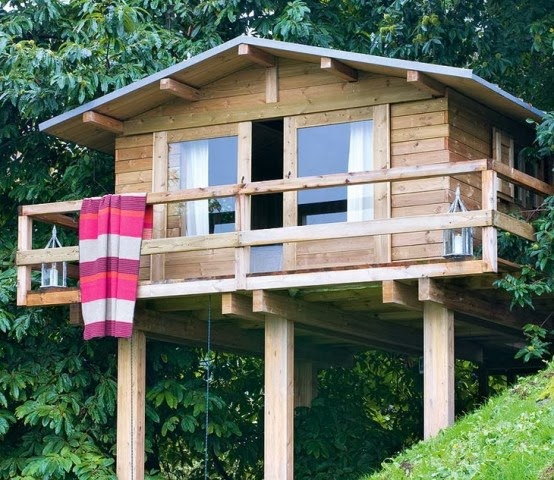 Download Rumah Kayu Pedesaan PNG