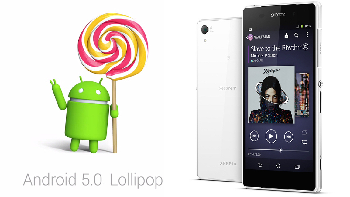 Android Lollipop para los Xperia Z3 y Xperia Z2 a principios del próximo año