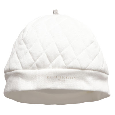 burberry baby cap