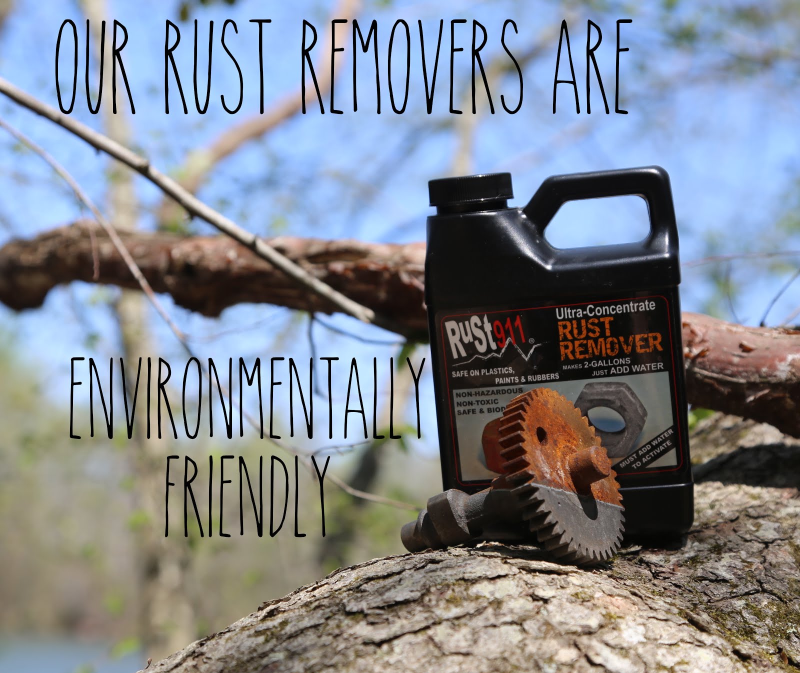 Rust911: Rust Remover Makes 16-Gallons of Economical, Safe-to-Use and Powerful C