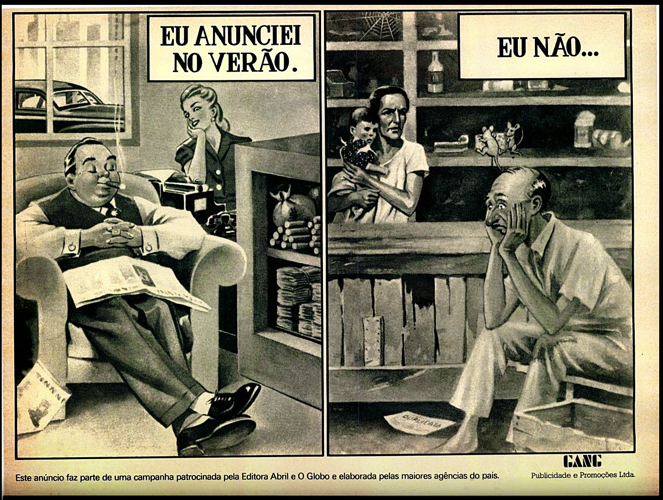 anos 70.  1974. década de 70. os anos 70; propaganda na década de 70; Brazil in the 70s, história anos 70; Oswaldo Hernandez;