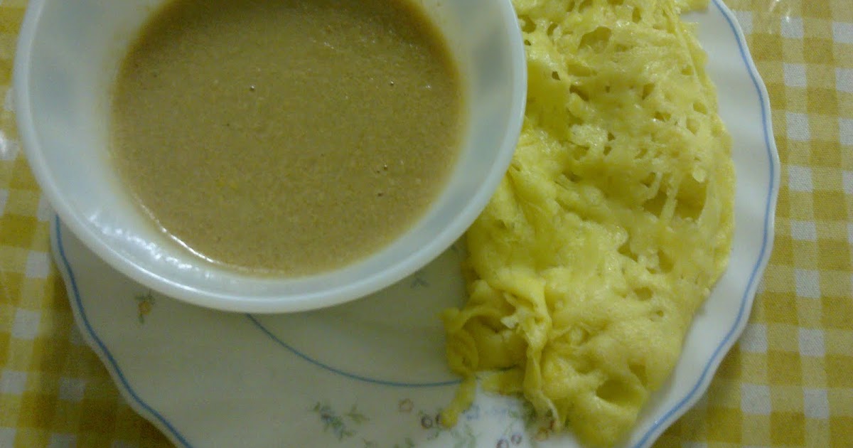 Resepi Pilihan Roti Jala Kuah Serawa