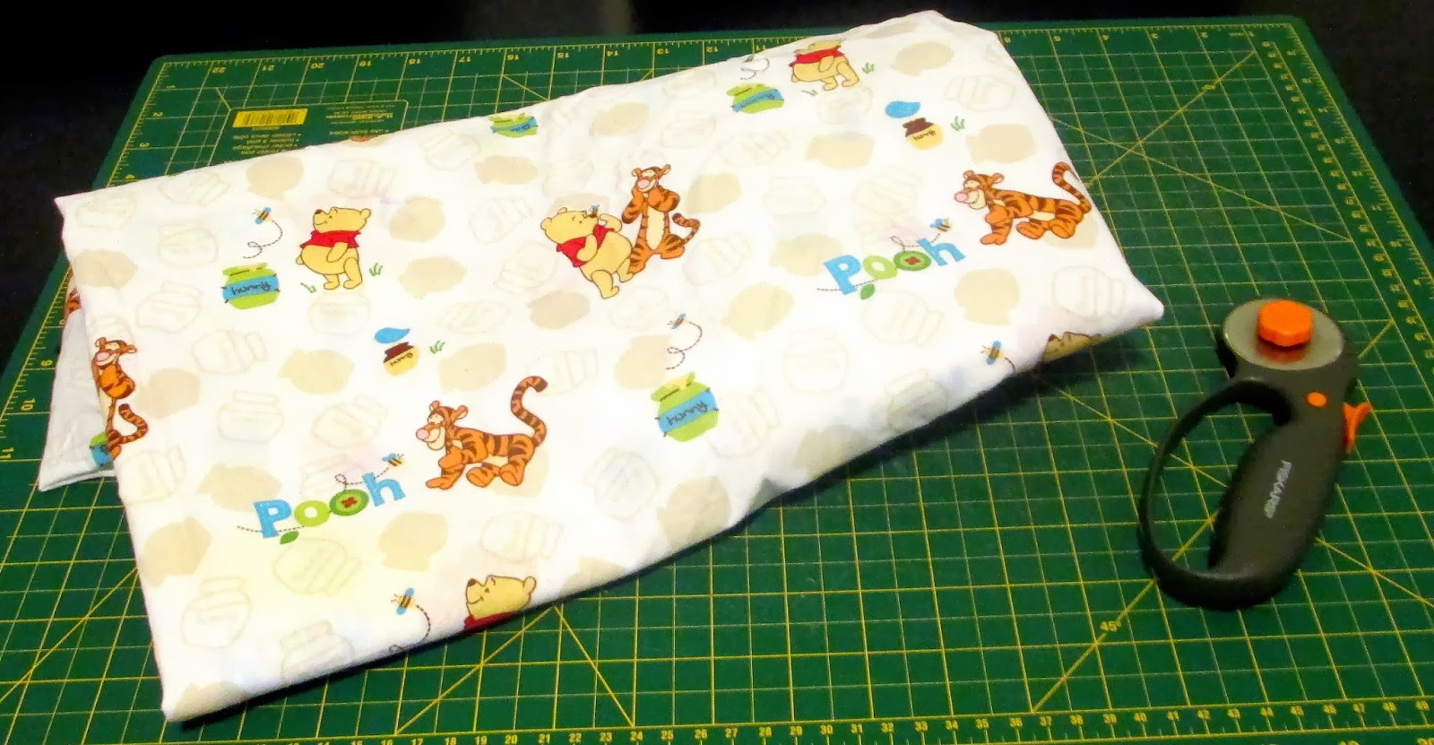 Making Everything Myself Repurpose a Crib Fitted Sheet into a Pillowcase