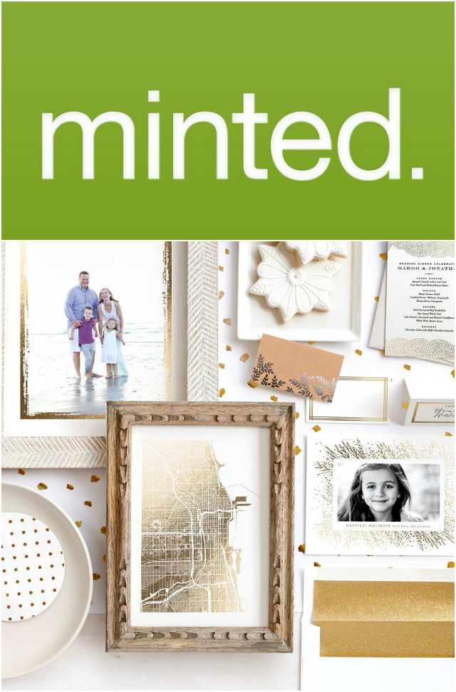 Fawn Over Baby Get Your Shine On with Minted.'s Foil Collection