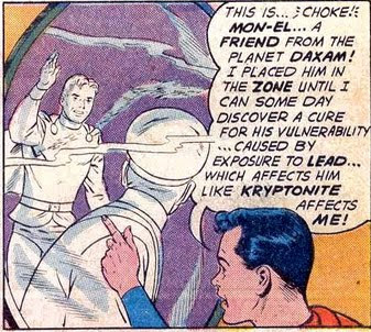 Glossing over the fact Mon-El's been condemned to serve 1000-year sentence in a prison where you can't even touch yourself