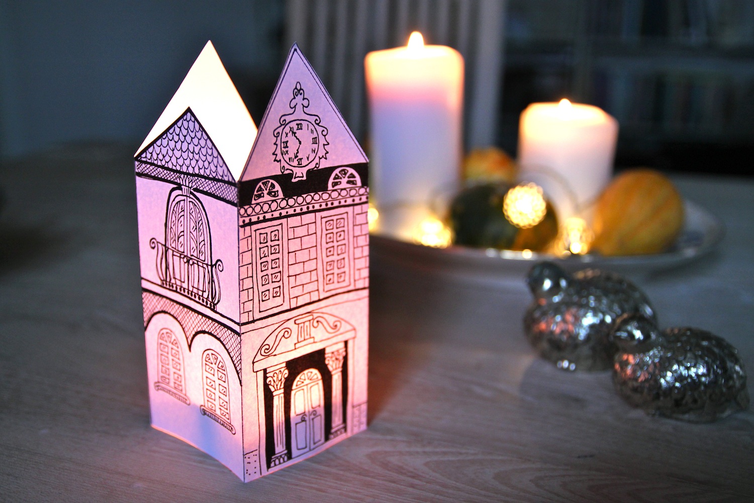 Rebeccas DIY Papperspalats * Paper Palace