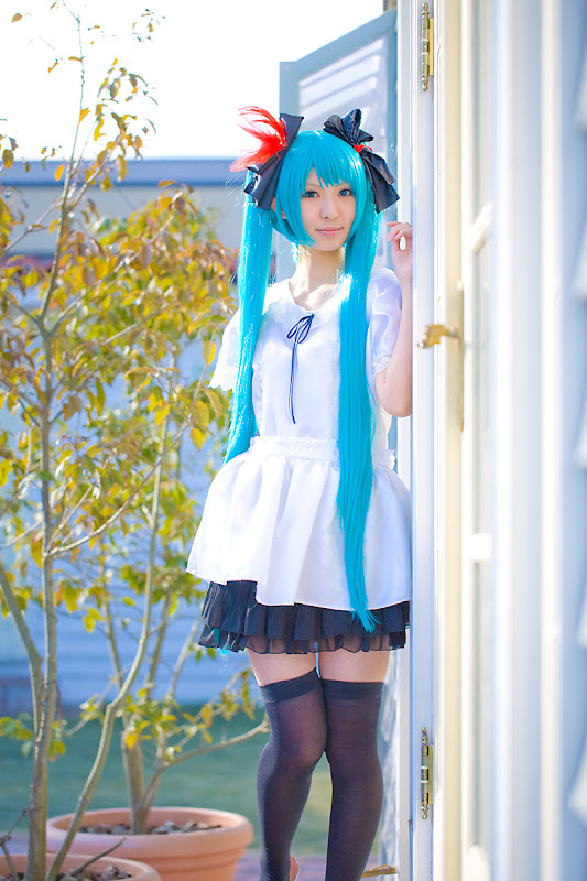 CosRain.Com Rinami＇s COSPLAY - Miku Hatsune  