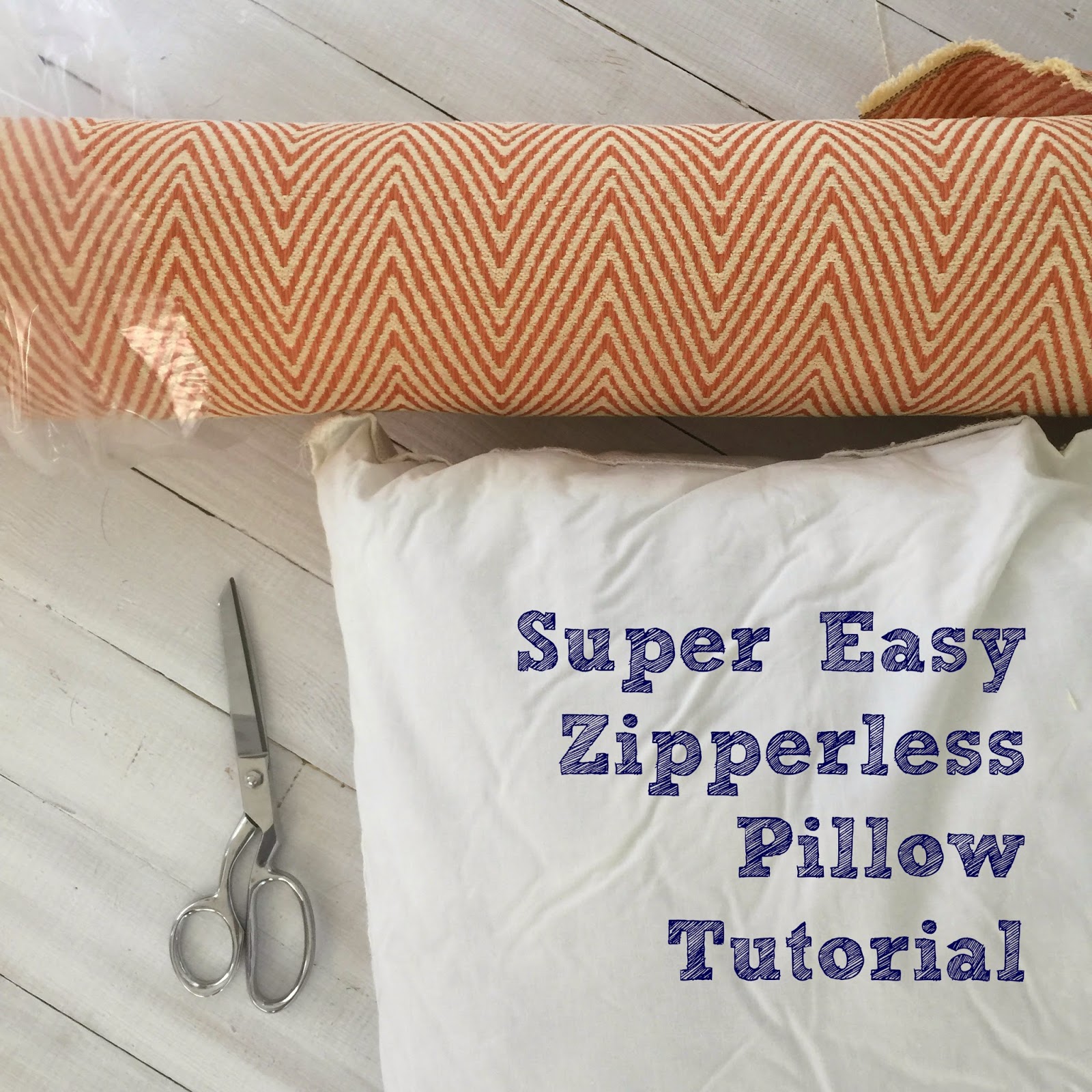 Ette Girl Zipperless Pillow Case Tutorial