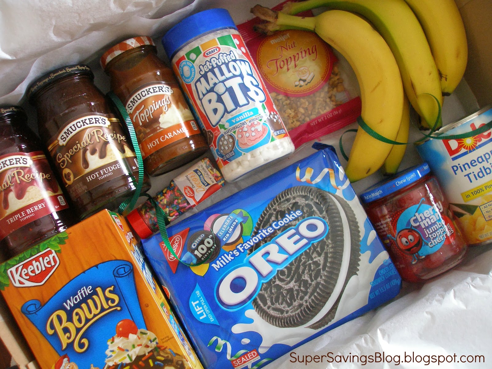 Super Savings DIY Ice Cream Sundae Kit Great Group Gift Idea!